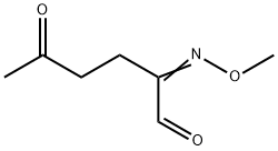 Hexanal, 5-oxo-, 1-(O-methyloxime) (9CI) Struktur