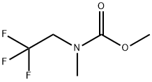 Carbamic  acid,  methyl(2,2,2-trifluoroethyl)-,  methyl  ester  (9CI) Struktur