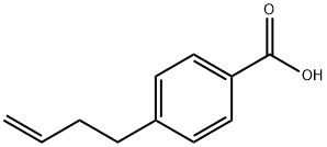 4-(3-BUTENYL)BENZOIC ACID Struktur