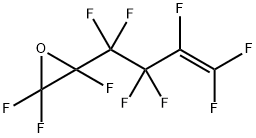 trifluoro(1,1,2,2,3,4,4-heptafluorobut-3-enyl)oxirane Struktur