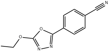 Benzonitrile, 4-(5-ethoxy-1,3,4-oxadiazol-2-yl)- (9CI) Struktur