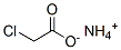 Ammonium-monochloracetat Struktur