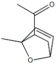 Ethanone, 1-(1-methyl-7-oxabicyclo[2.2.1]hept-5-en-2-yl)-, exo- (9CI) Struktur