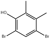 4,6-DIBROMO-2,3-DIMETHYLPHENOL Struktur