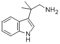 2-(1H-indol-3-yl)-2-methylpropan-1-amine Struktur