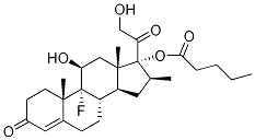 1,2-Dihydro BetaMethasone 17-Valerate Struktur