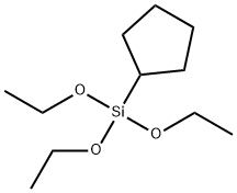 CYCLOPENTYLTRIETHOXYSILANE  98 Struktur