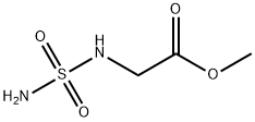 Glycine, N-(aminosulfonyl)-, methyl ester (9CI) Struktur