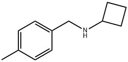 Benzenemethanamine, N-cyclobutyl-4-methyl- (9CI) Struktur