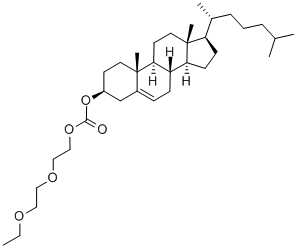 CHOLESTERYL 2-(2-ETHOXYETHOXY)ETHYL CARBONATE Struktur