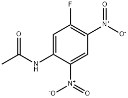 2,4-DINITRO-5-FLUOROACETANILIDE Struktur