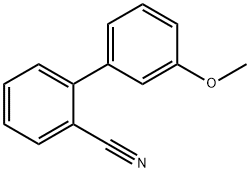 2-(3-Methoxyphenyl)benzonitrile Struktur