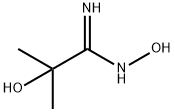 2,N-DIHYDROXY-2-METHYL-PROPIONAMIDINE Struktur