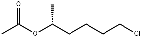 5-(R)-ACETOXY-1-CHLOROHEXANE  99 Struktur