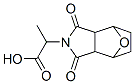 4,7-Epoxy-2H-isoindole-2-acetic  acid,  octahydro--alpha--methyl-1,3-dioxo- Struktur