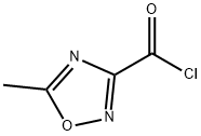 1,2,4-Oxadiazole-3-carbonyl chloride, 5-methyl- (9CI) Struktur