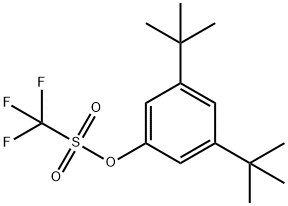 3 5-DI-TERT-BUTYLPHENYL TRIFLUOROMETHAN& Struktur