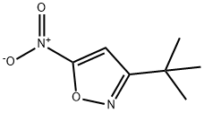 Isoxazole, 3-(1,1-dimethylethyl)-5-nitro- (9CI) Struktur