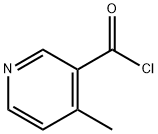 3-Pyridinecarbonyl chloride, 4-methyl- (9CI) Struktur