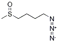 (R)-1-Azido-4-(Methylsulfinyl)-butane Struktur