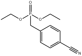 (4-CYANOBENZYL)PHOSPHONIC ACID DIETHYL ESTER Struktur