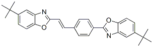 5-tert-butyl-2-[4-[2-[5-tert-butylbenzoxazol-2-yl]vinyl]phenyl]benzoxazole Struktur