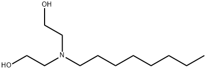 2,2'-(octylimino)bisethanol Structure