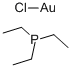 CHLORO(TRIETHYLPHOSPHINE)GOLD(I) Struktur