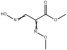 Propanoic acid, 3-(hydroxyimino)-2-(methoxyimino)-, methyl ester (9CI) Struktur