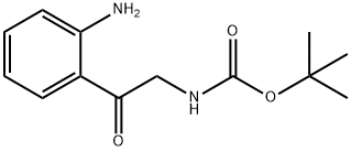 [2-(2-AMINO-PHENYL)-2-OXO-ETHYL]-CARBAMIC ACID TERT-BUTYL ESTER Struktur