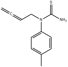 Thiourea,  N-2,3-butadienyl-N-(4-methylphenyl)-  (9CI) Struktur