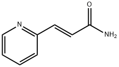 2-Propenamide,3-(2-pyridinyl)-,(E)-(9CI) Struktur