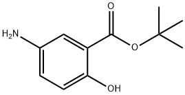 Benzoic acid, 5-amino-2-hydroxy-, 1,1-dimethylethyl ester (9CI) Struktur