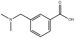 3-DIMETHYLAMINOMETHYL-BENZOIC ACID Struktur