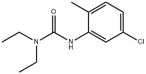 3-(5-Chloro-2-methylphenyl)-1,1-diethylurea Struktur