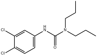 3-(3,4-Dichlorophenyl)-1,1-dipropylurea Struktur