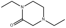 Piperazinone, 1,4-diethyl- (9CI) Struktur