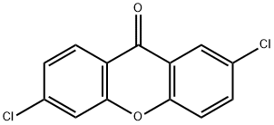 2,6-dichloroxanthen-9-one Struktur