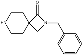 2,7-Diazaspiro[3.5]nonan-1-one, 2-(phenylMethyl)- Struktur