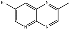 7-BROMO-2-METHYLPYRIDO[2,3-B]PYRAZINE Struktur