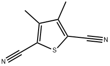 3,4-DIMETHYLTHIOPHENE-2,5-DICARBONITRILE Struktur