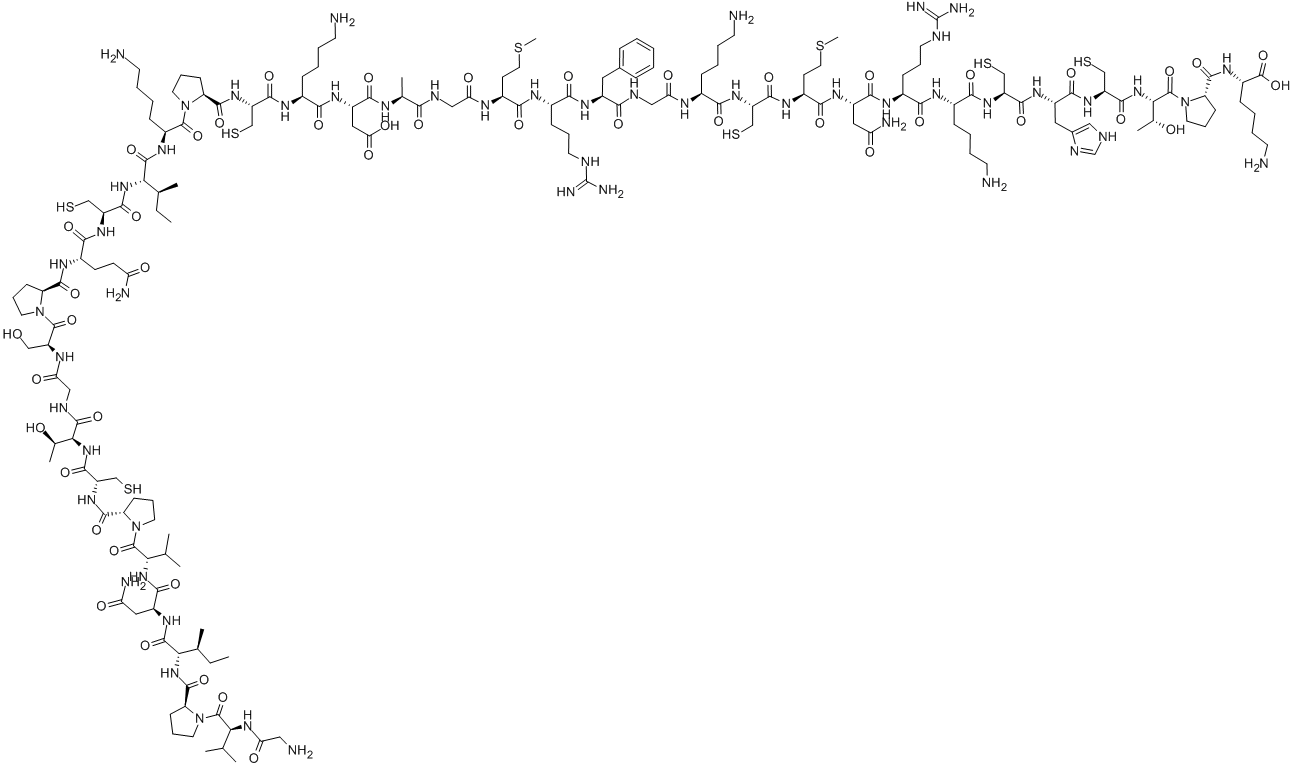 AGITOXIN-3 Struktur