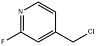 Pyridine, 4-(chloromethyl)-2-fluoro- (9CI) Struktur