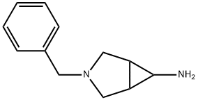 (3-Benzyl-3-azabicyclo[3.1.0]hex-6-yl)amine Struktur