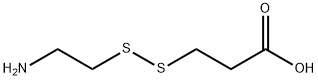 3-[(2-AMINOETHYL)DITHIO]PROPIONIC ACID Struktur