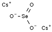 dicesium selenite Struktur