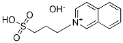 2-(3-sulphopropyl)isoquinolinium hydroxide  Struktur