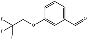 3-(2,2,2-trifluoroethoxy)benzaldehyde Struktur