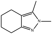 2H-Indazole,  4,5,6,7-tetrahydro-2,3-dimethyl- Struktur