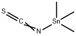 (Isothiocyanato)trimethylstannane Struktur